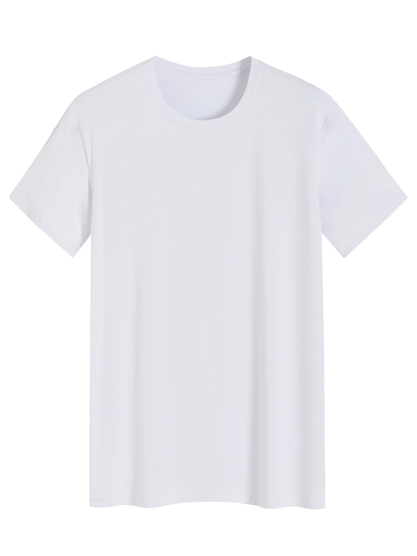 Men's Soft Viscose Cooling Undershirt for Tall Men - Latuza