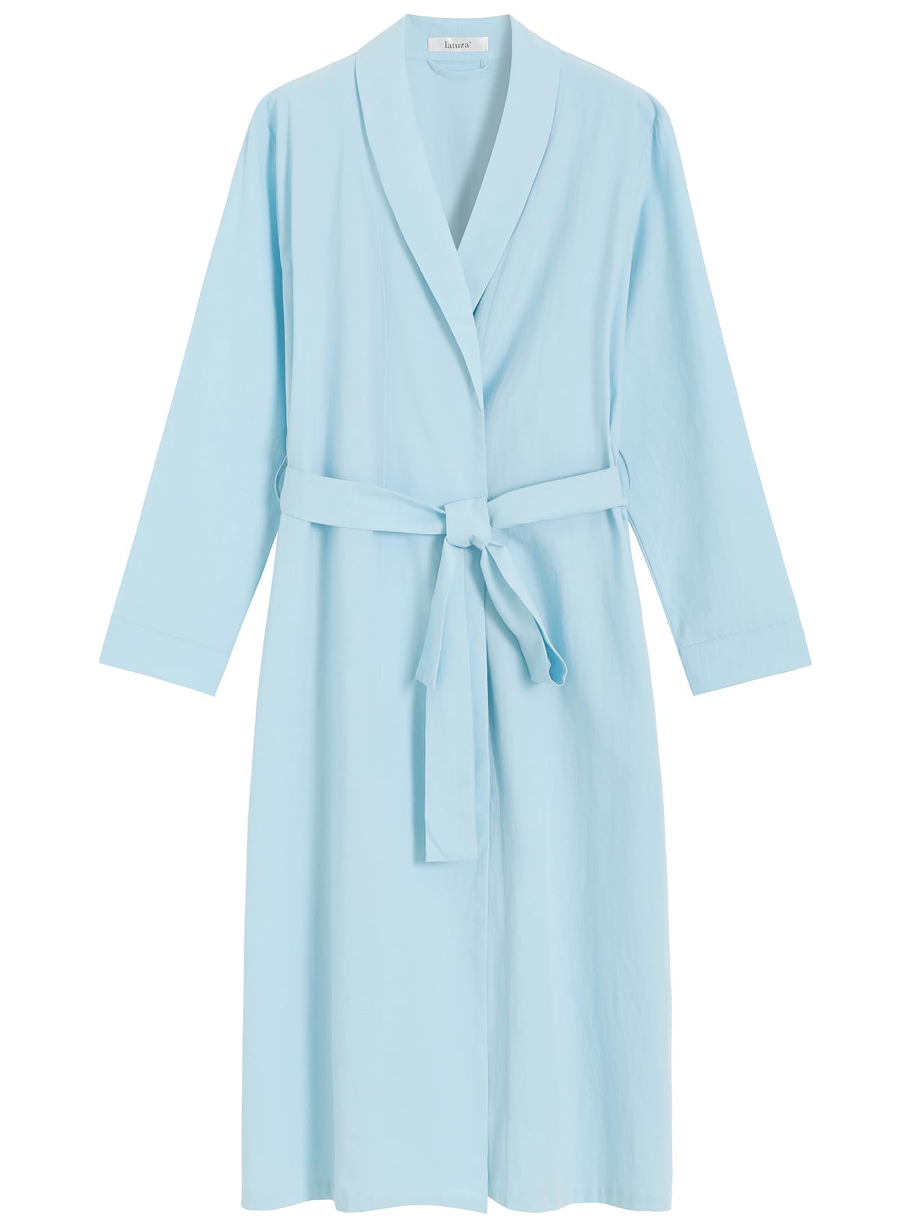 Women's Long Cotton Robe Ladies Lightweight Bathrobe Women's Long Cotton Robe Ladies Lightweight Bathrobe