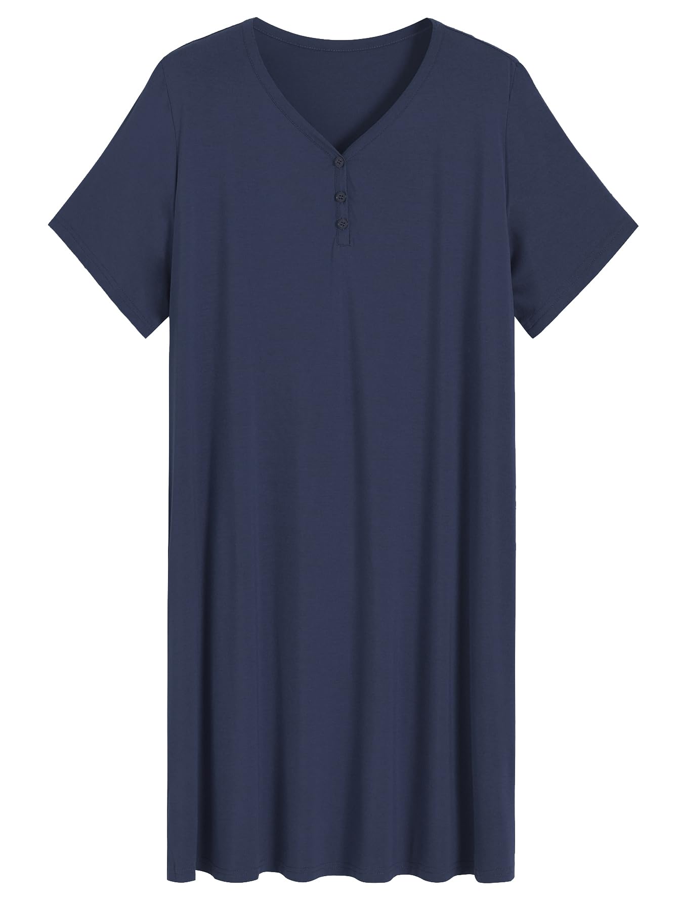 Women's Plus Size Summer Nightgown Viscose Sleep Shirt – Latuza