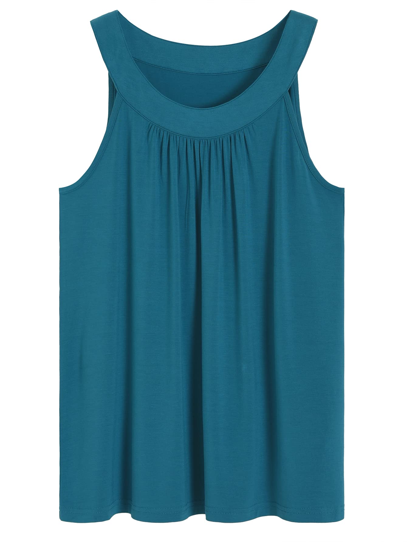 Women's Viscose Lounge Top Halter Pajama Tank Top - Latuza