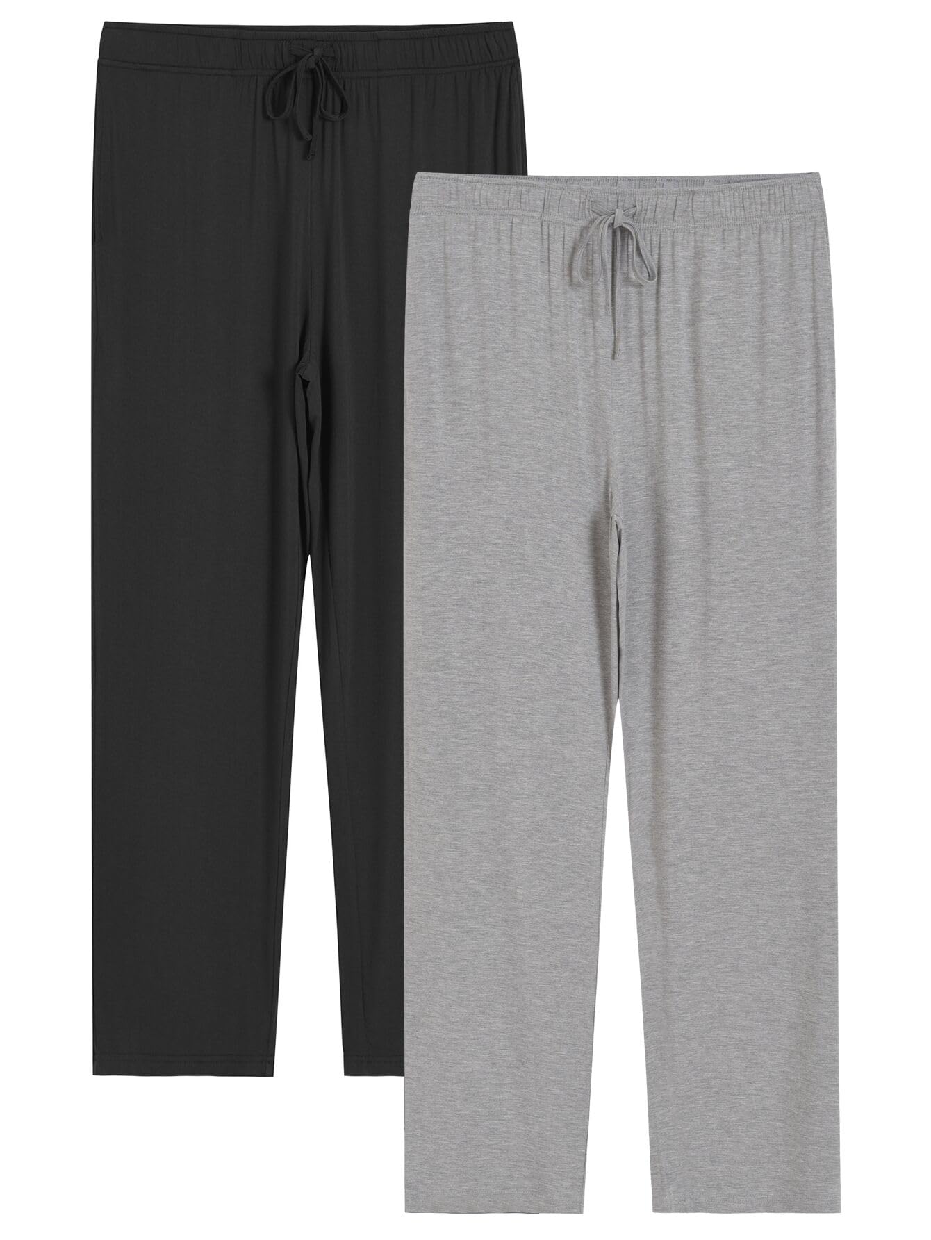 Men's Viscose Pajama Pants Soft Lounge Pants with Pockets - Latuza
