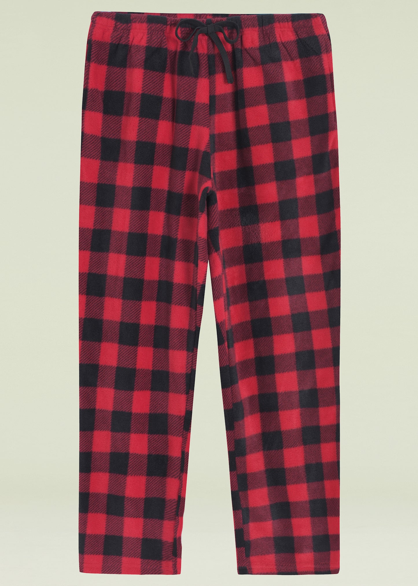 Women's Fleece Plaid Pajama Pants with Pockets
