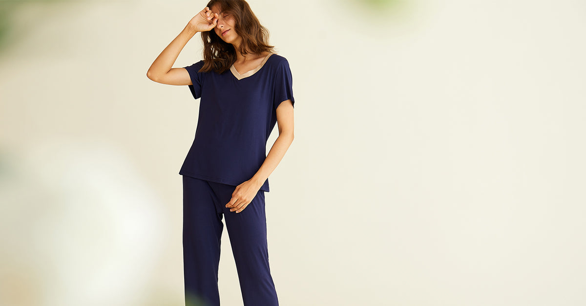 Latuza - Bamboo Viscose Pajamas for Women or Men - Soft & Comfy