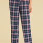 Women's Cotton Flannel Pajama Pants Plaid Pj Bottoms with Pockets