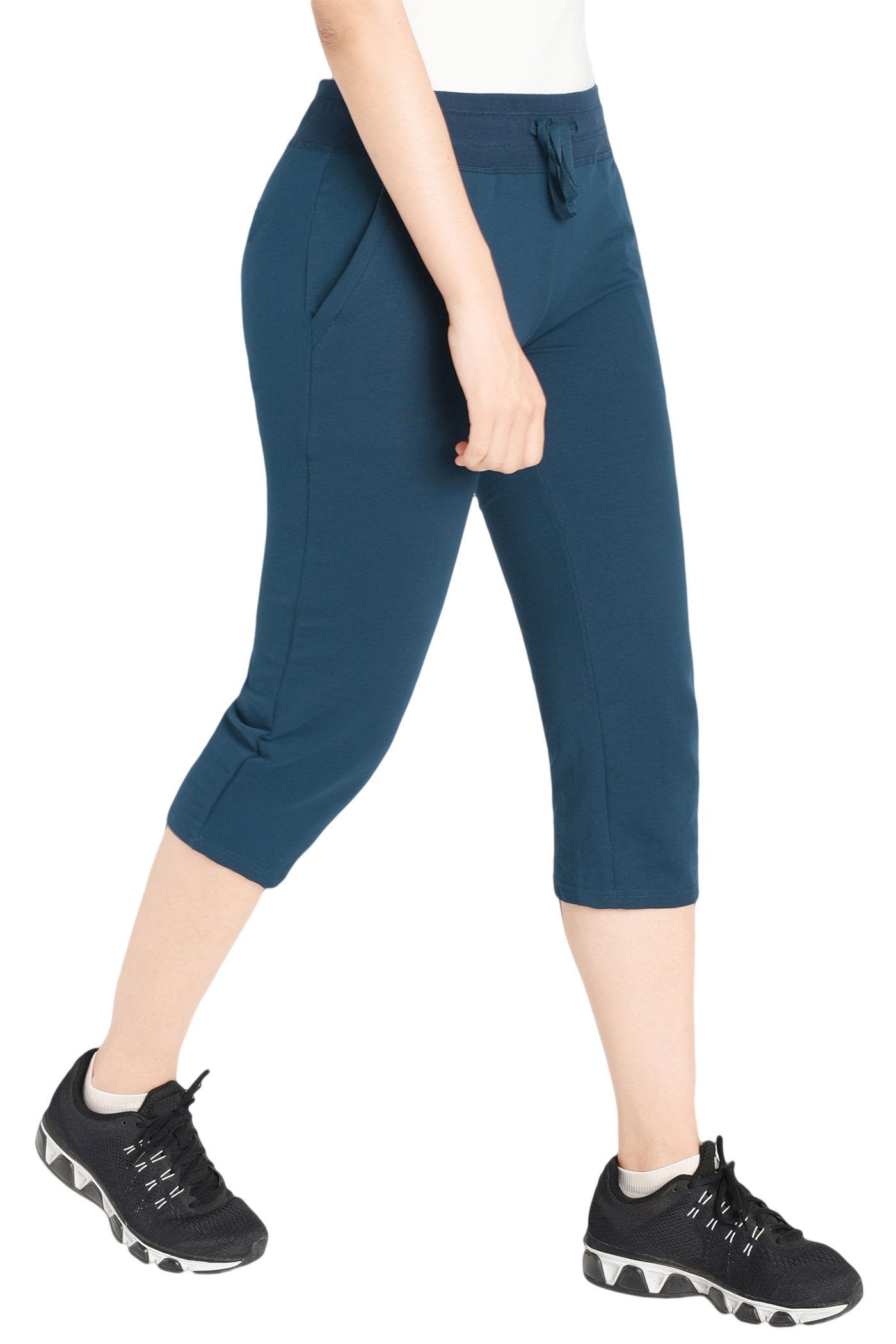 icyzone Women's French Terry Jogger Lounge Sweatpants - Active Capri P –  icyzonesports