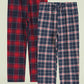 Women's Cotton Flannel Pajama Pants Plaid Pj Bottoms with Pockets