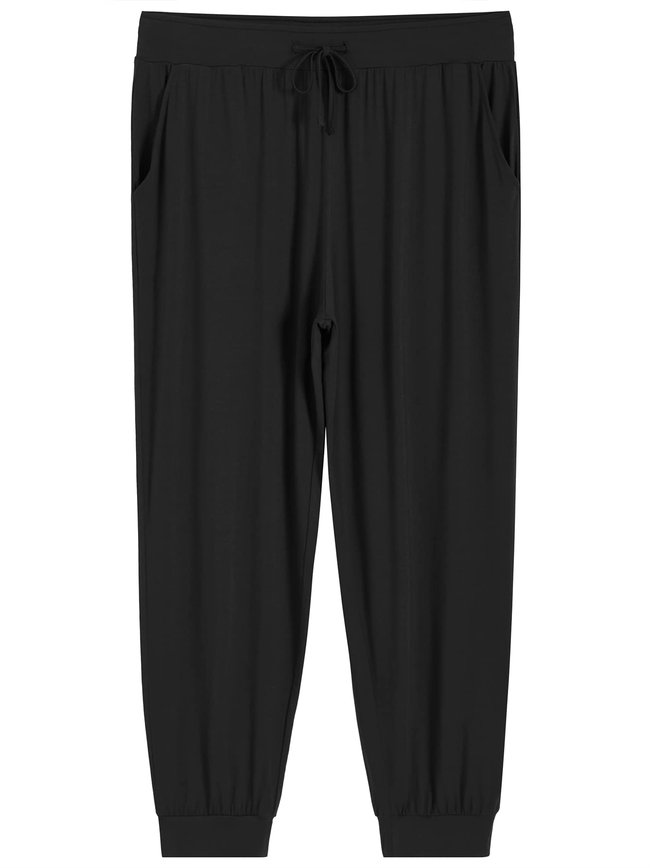 Women's Plus Size Jogger Pajama Pants Comfy Lounge Pants with Pockets - Latuza