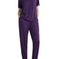 Women's Viscose Jogger Pants Lounge Pajamas Set - Latuza