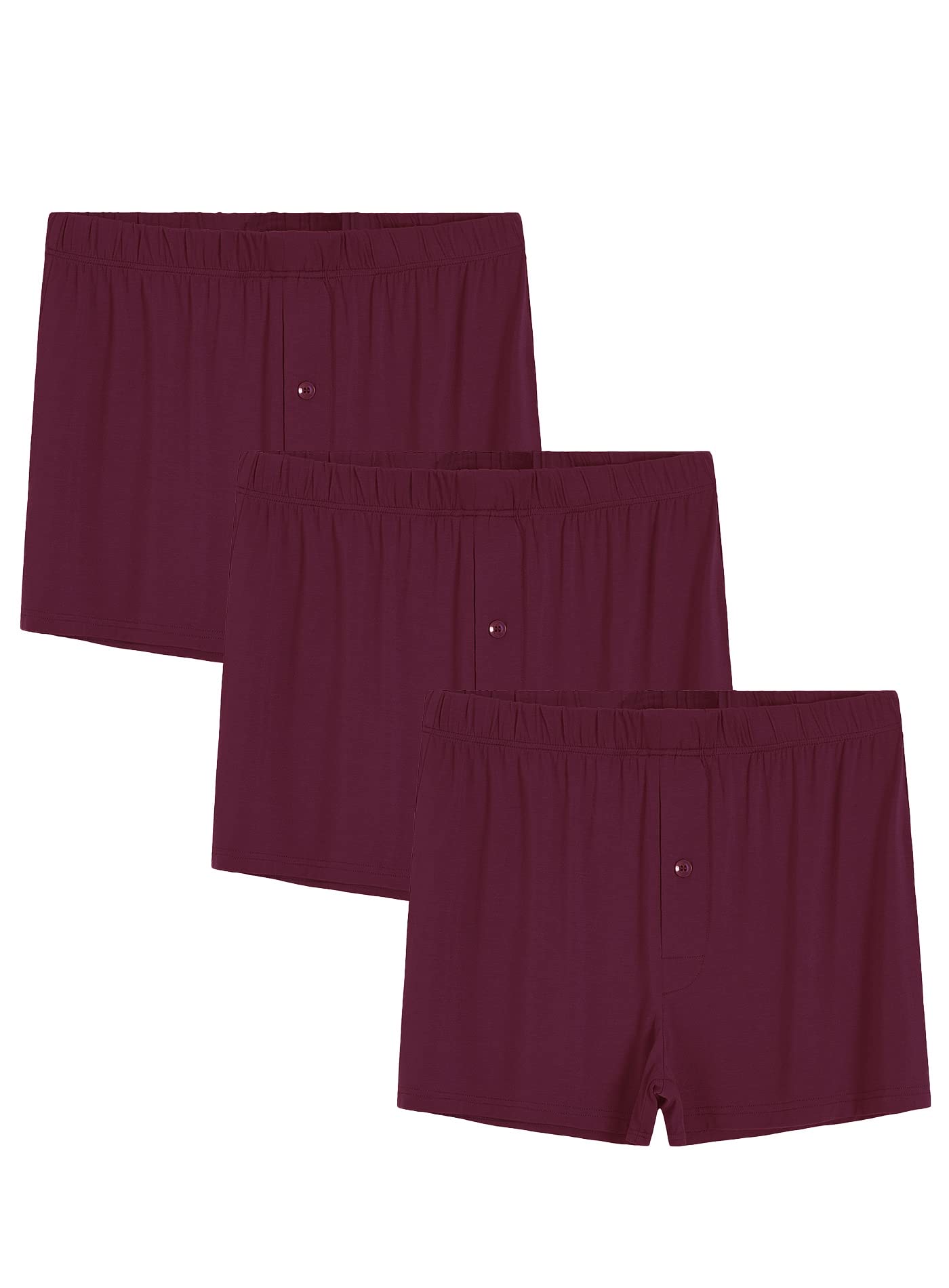 Men's Bamboo Viscose Underwear Boxer Shorts Trunk Briefs 3 Pack - Latuza