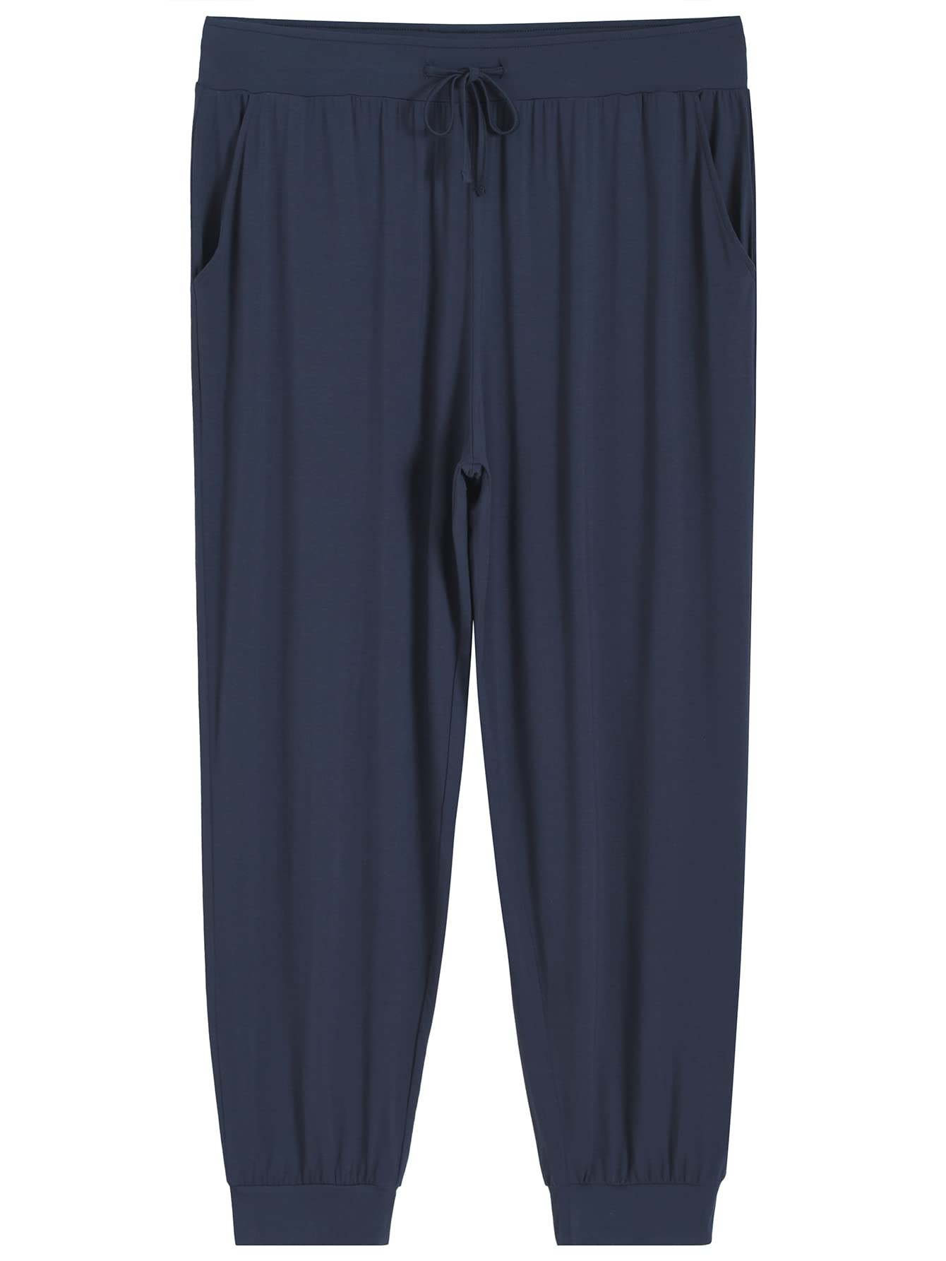 Women's Plus Size Jogger Pajama Pants Comfy Lounge Pants with Pockets - Latuza