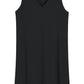 Women's Cotton Sleeveless Short Nightgown Soft Sleep Shirt with Pockets - Latuza