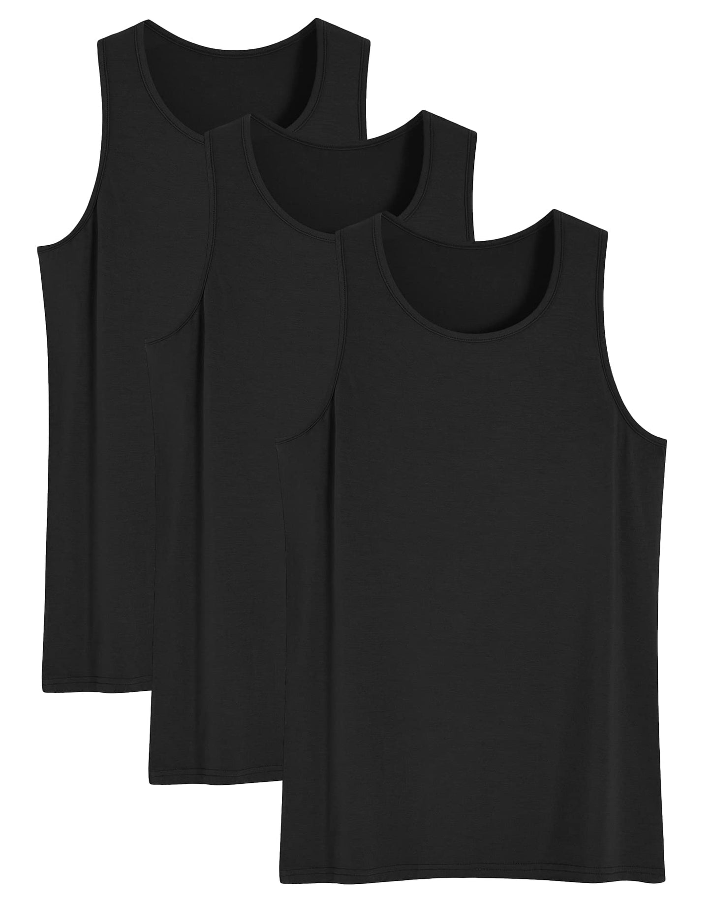 Men's Bamboo Viscose Tank Top Undershirt - Latuza