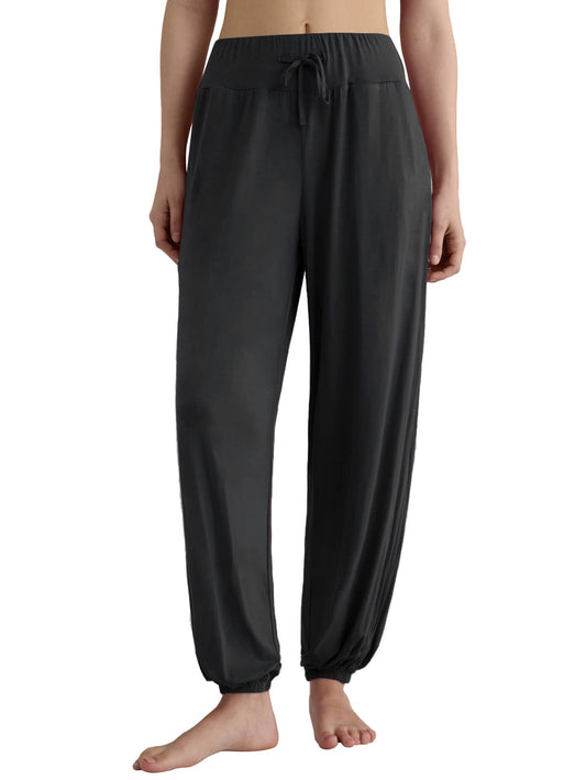 Women's Viscose Harem Lounge Pants Palazzo Pajama Bottoms - Latuza