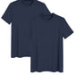 Men's Bamboo Viscose Crew Neck Short Sleeves Pajama Sleep Shirt - Latuza