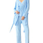 Women's Bamboo Viscose 3 Piece Nursing Pajama Set with Robe - Latuza