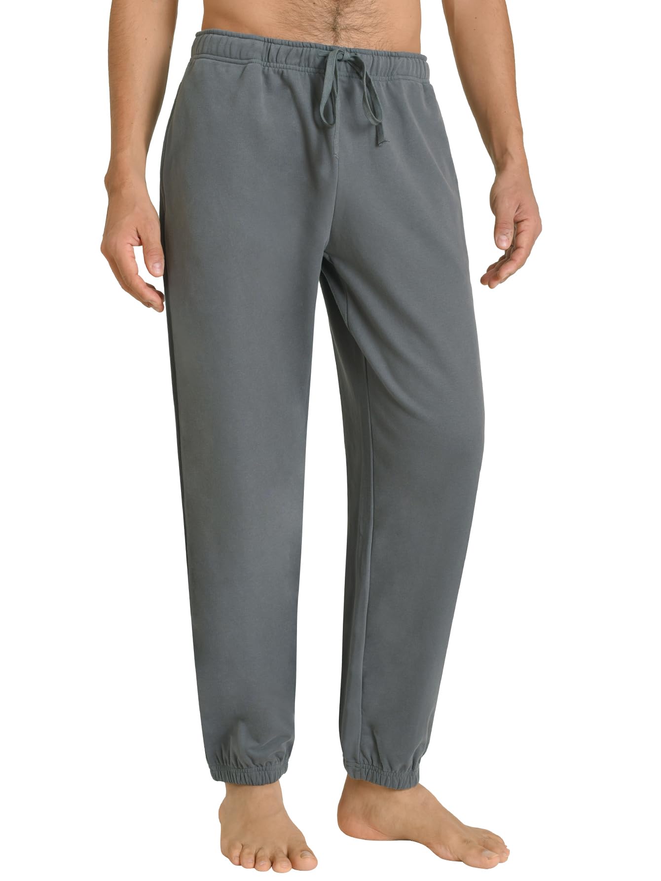 Men's Cotton Lounge Pants Jogger Sweatpants with Pockets - Latuza