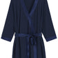 Women's Bamboo Viscose Short Kimono Robe - Latuza