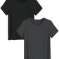 Women's Bamboo Viscose Pajama Top Crew Neck Sleep T-Shirt - Latuza
