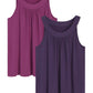 Women's Viscose Lounge Top Halter Pajama Tank Top - Latuza