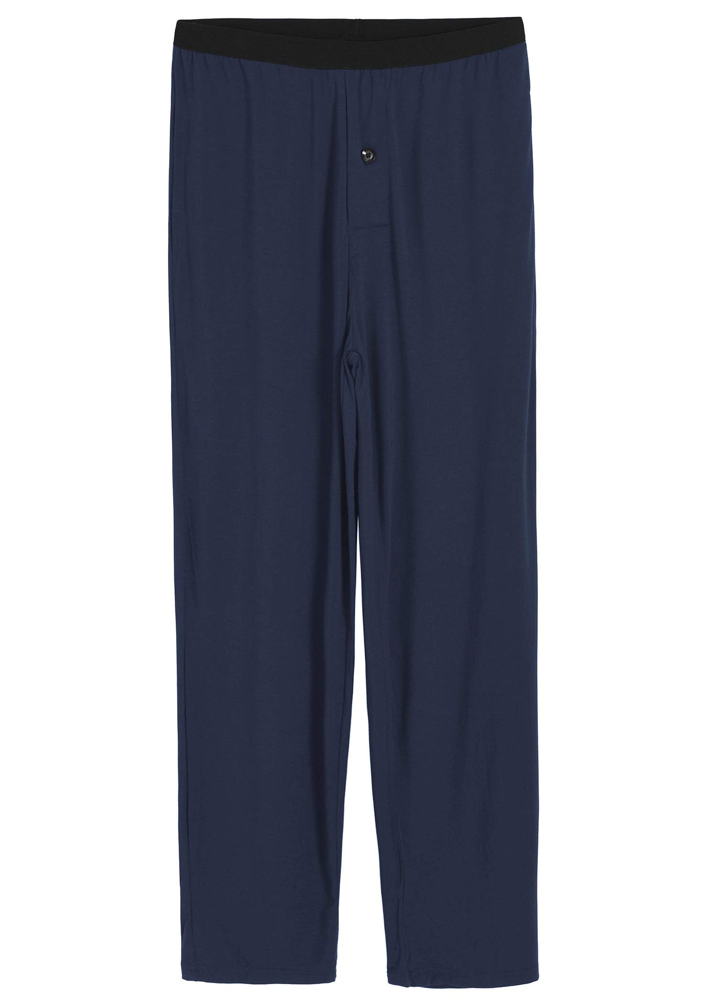 Men's Bamboo Viscose Pajama Bottoms Lounge Pants with Pockets - Latuza