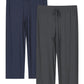 Women's Plus Size Wide Leg Lounge Pants Comfy Palazzo Pajama Pants 1X-5X - Latuza