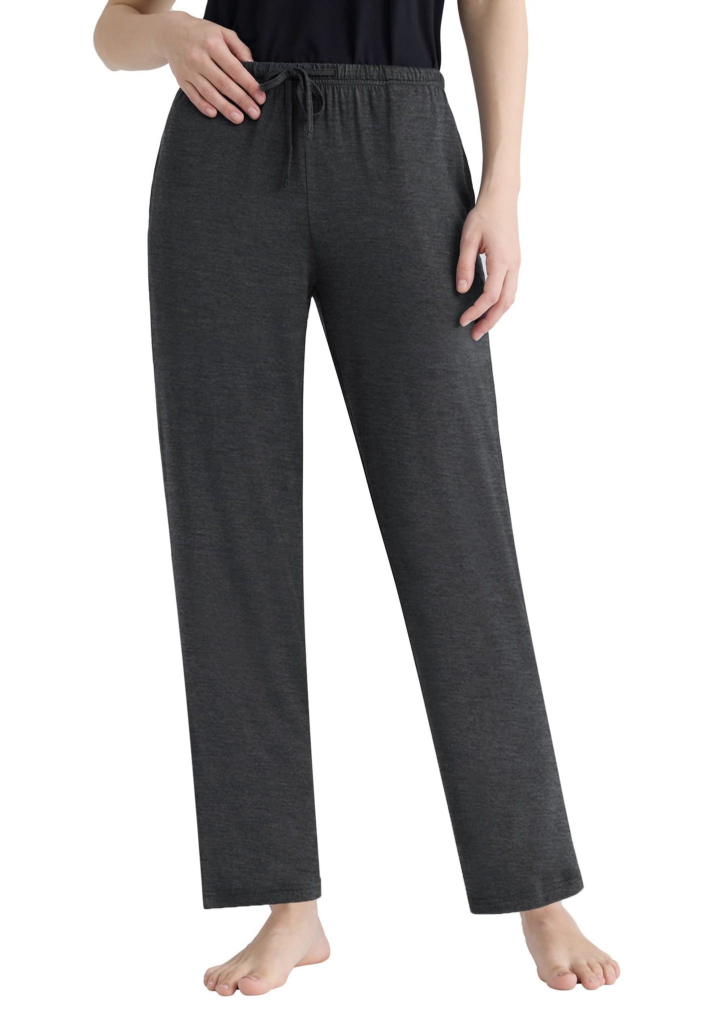 Women's Petite Soft Viscose Pajama Pants with Pockets – Latuza