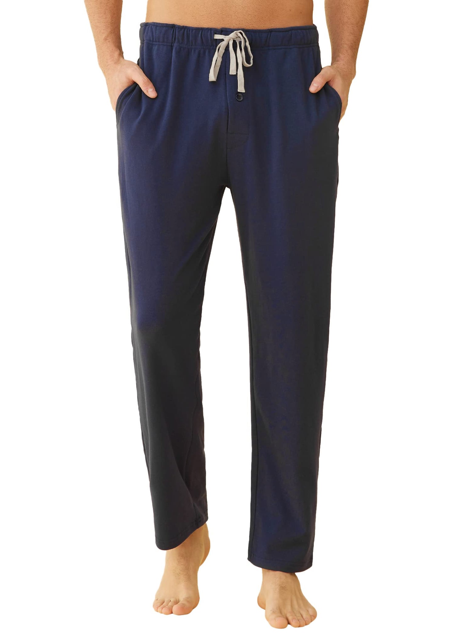 Men's Warm Pajama Pants Comfy Lounge Pants with Pockets - Latuza