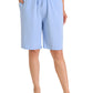 Women's Cotton Pajama Shorts Soft Bermuda Sleep Shorts - Latuza