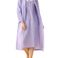 Women's Sleeveless Cotton Nightgown with Matching Long Robe Set  - Latuza