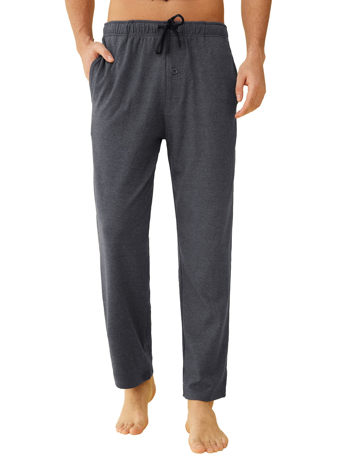 Men's Warm Pajama Pants Comfy Lounge Pants with Pockets - Latuza