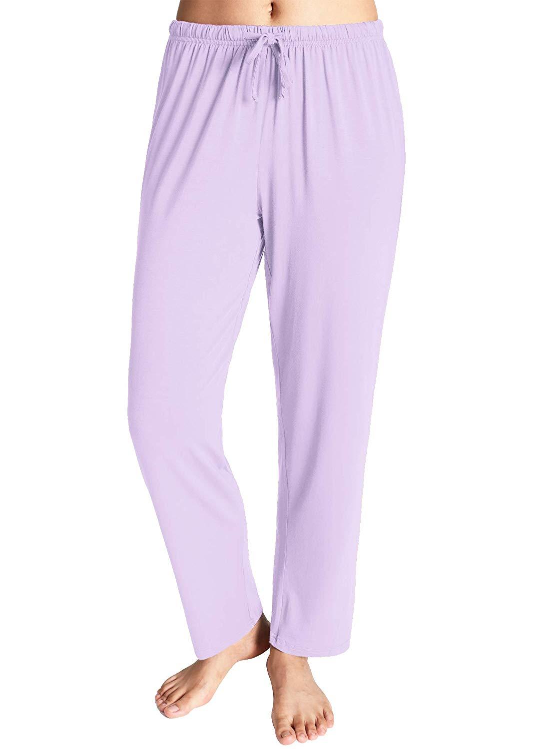 Women's Knit Loungewear Bamboo Pajama Pants - Latuza