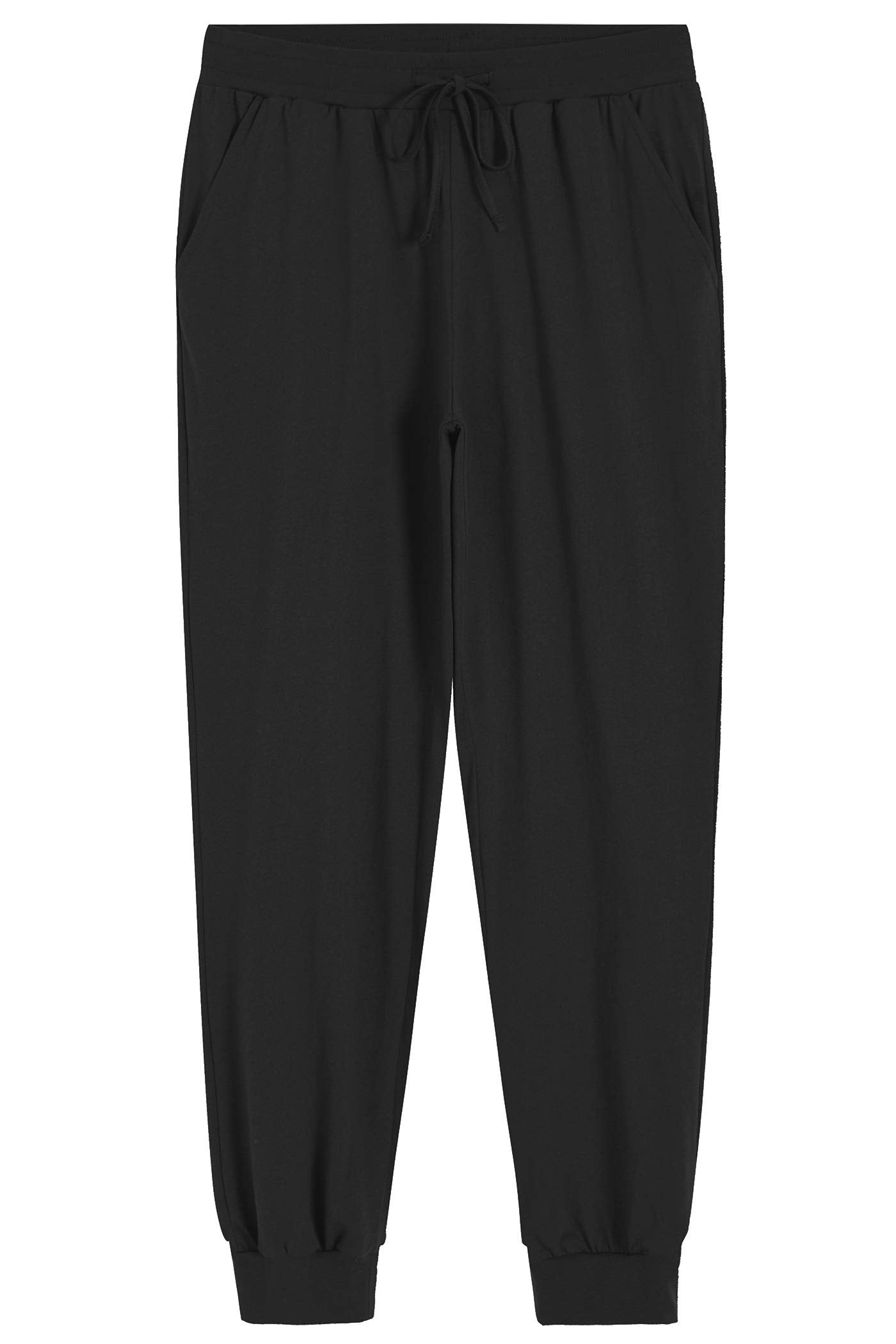 Women's Cotton Pajama Joggers Knit Lounge Pants - Latuza