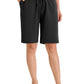 Women's Cotton Pajama Shorts Soft Bermuda Sleep Shorts - Latuza