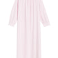 Women's Soft Cotton Seersucker Nightgown Long Sleeve Full Length - Latuza
