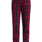 Women’s Pajama Pants Cotton Lounge Pants Plaid PJs Bottoms - Latuza