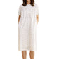 Women's Old Fashioned Soft Cotton Floral Nightgown - Latuza