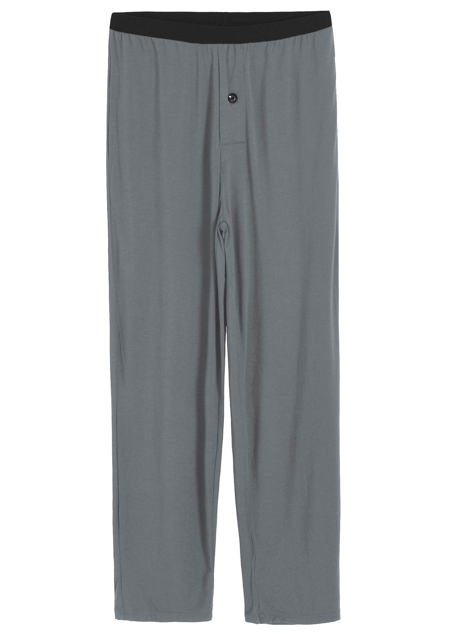 Men's Bamboo Viscose Pajama Bottoms Lounge Pants with Pockets - Latuza