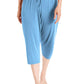 Women's Knit Bamboo Viscose Capris Sleepwear - Latuza