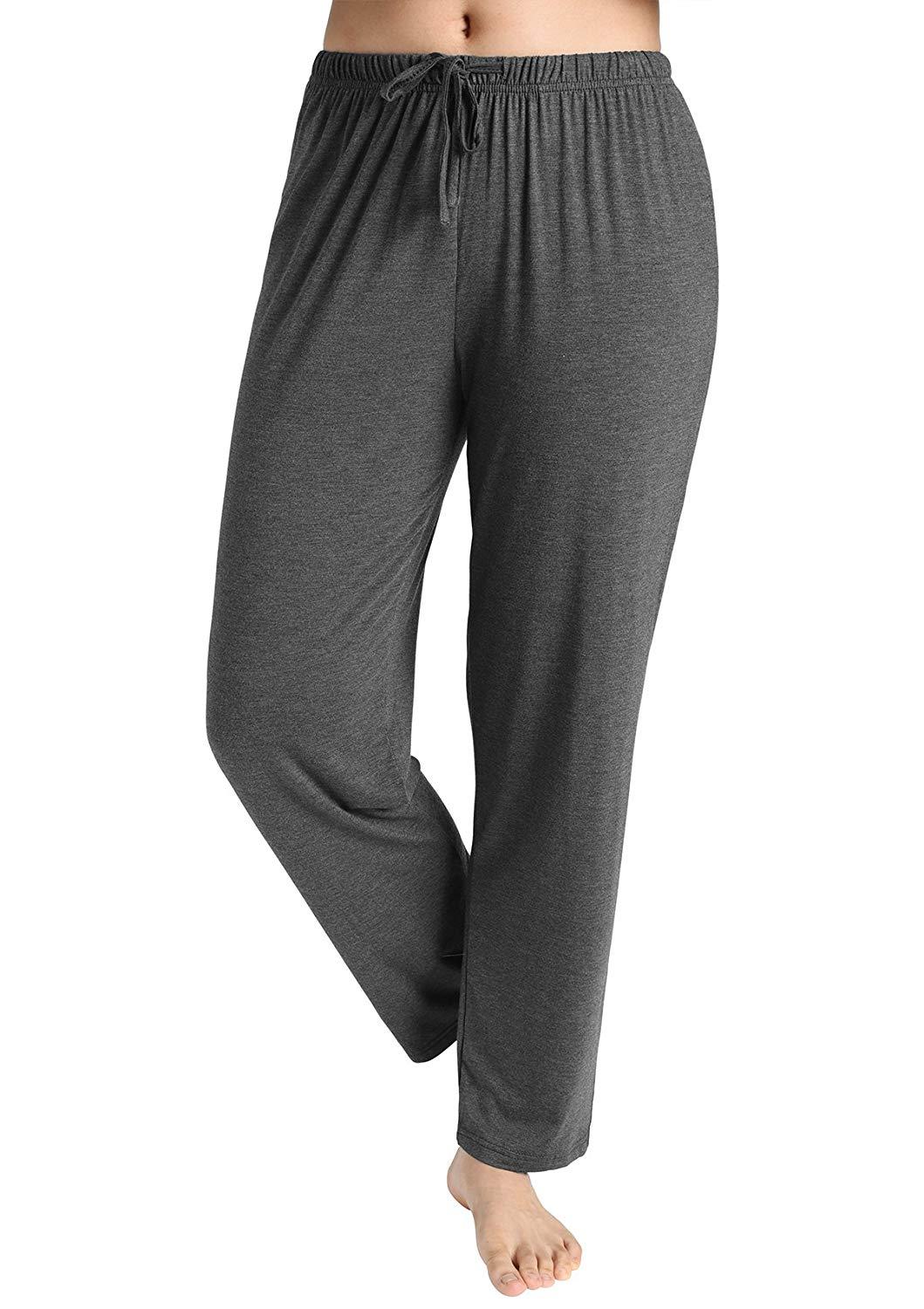 Women's Knit Loungewear Bamboo Pajama Pants - Latuza