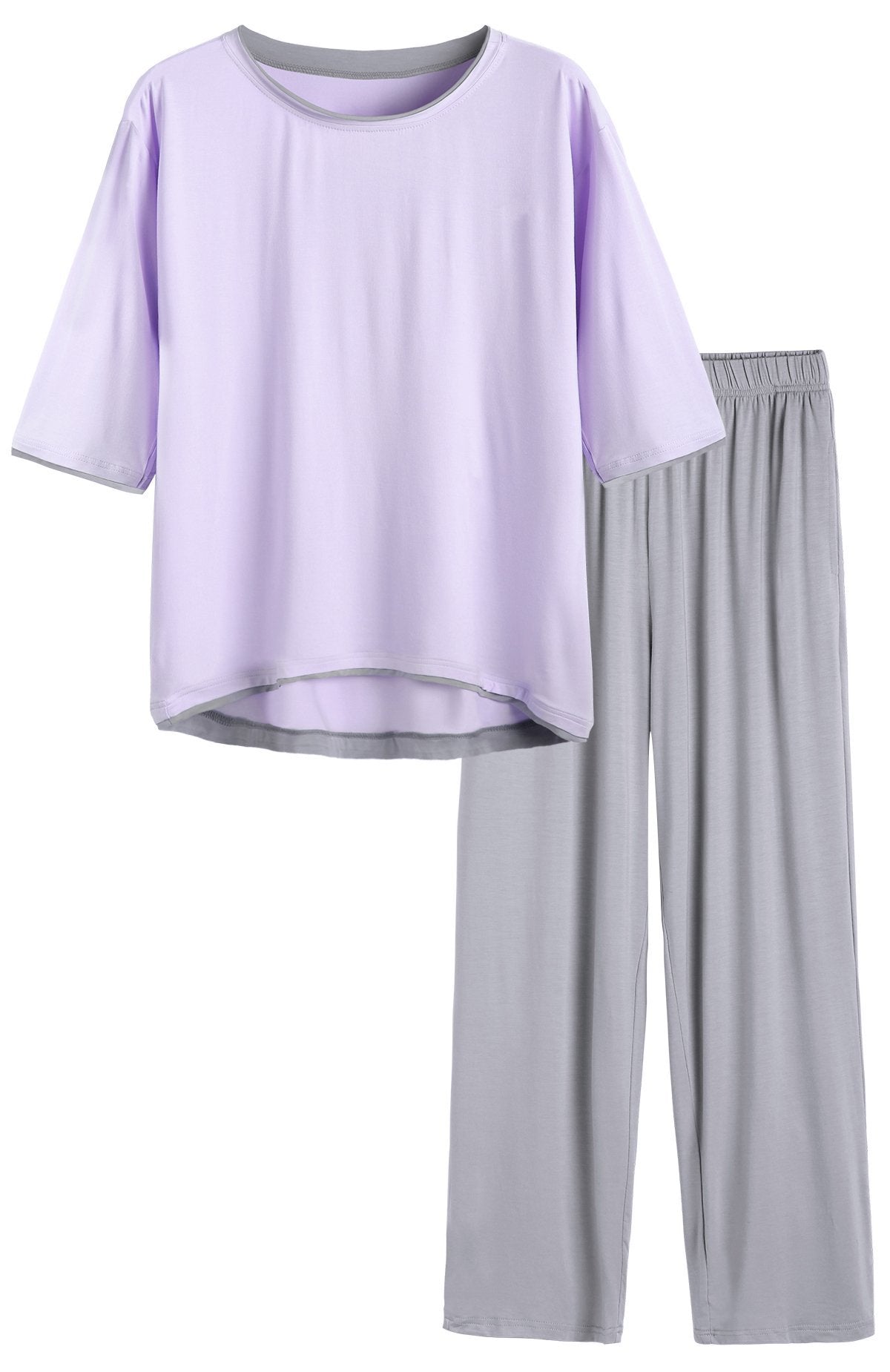 Women's Half Sleeve Bamboo Viscose Pajama Set - Latuza