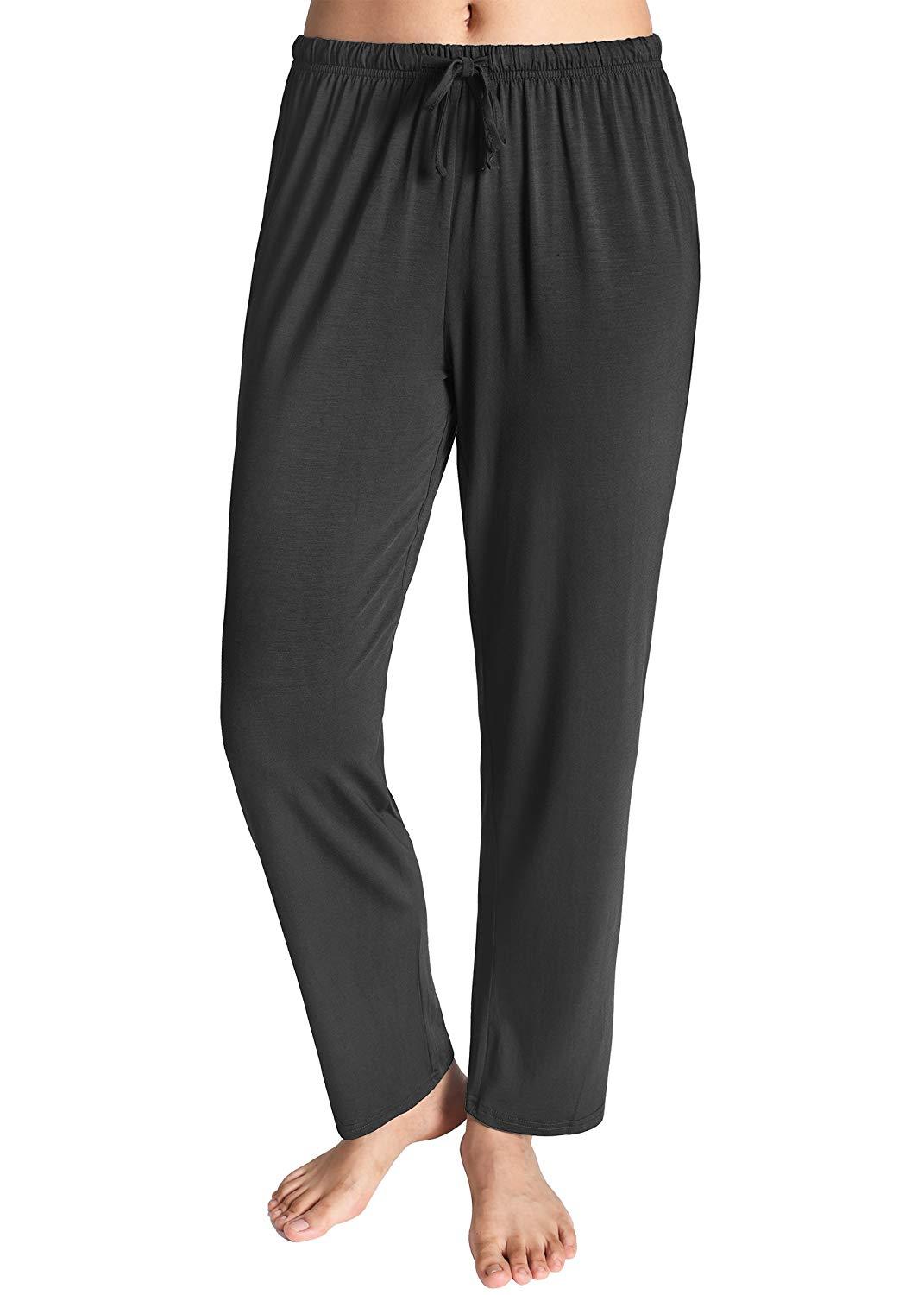 Women's Knit Loungewear Bamboo Pajama Pants - Latuza