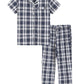 Women's Matching Pjs for Couples Button Down Pajama Sets - Latuza
