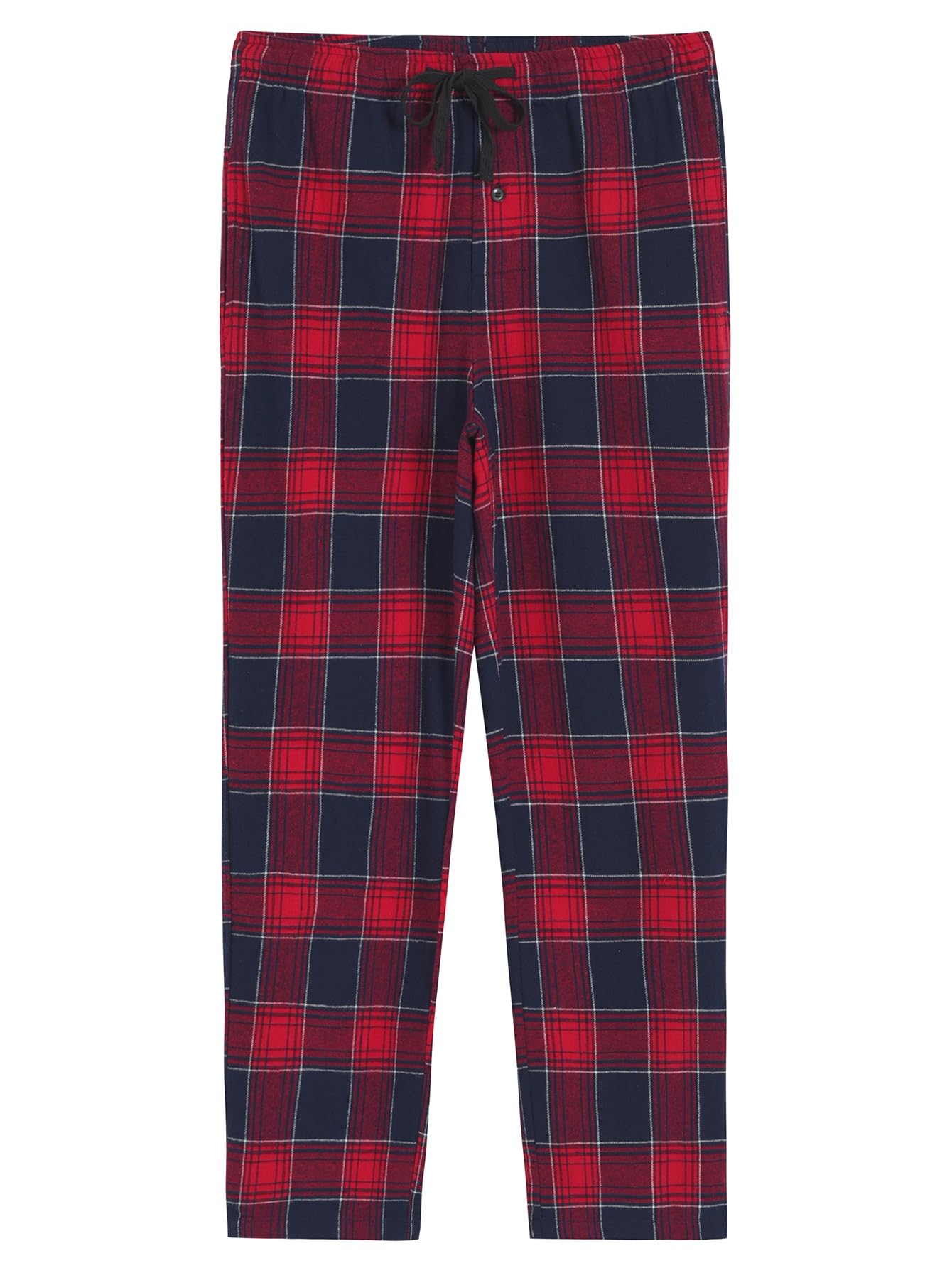 Men's Flannel Pajama Pants Cotton Lounge Pants with Pockets - Latuza