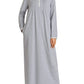 Women's Long Sleeve Nightgown Cotton Sleeping Gown - Latuza