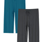 Women's Plus Size Capri Pajama Pants Comfy Wide Leg Lounge Capris - Latuza