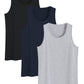 Men's Cotton Knit Tank Top Sleeveless Pajama Shirt - Latuza