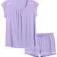 Women's Short Bamboo Viscose Pajama Set - Latuza