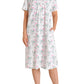 Women's Old Fashioned Soft Cotton Floral Nightgown - Latuza