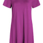 Women's V-Neck Bamboo Sleep Night Shirt Dress Jersey Nightgown - Latuza