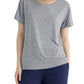 Women's Bamboo Viscose Pajama Top Crew Neck Sleep T-Shirt - Latuza